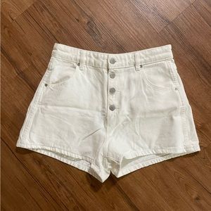 ROLLA’S white denim shorts!